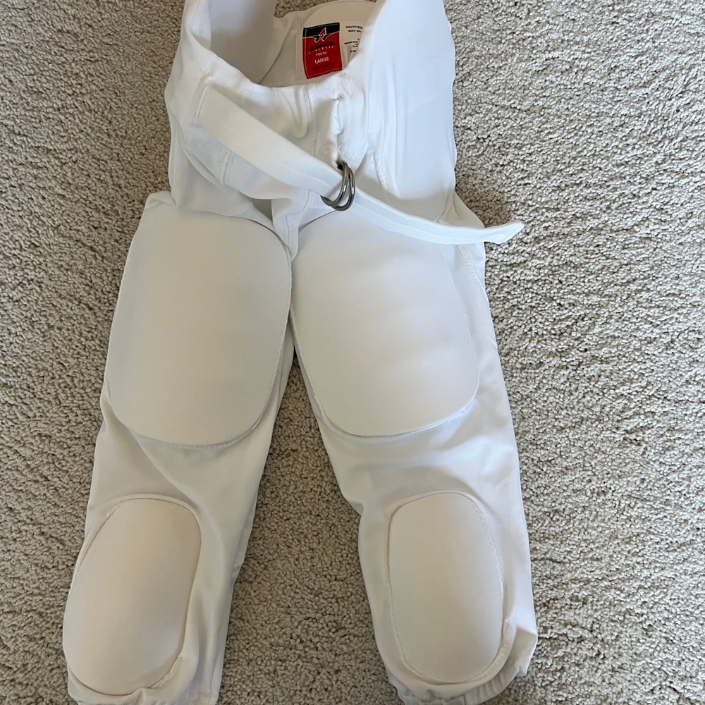 NEW Alleson Athletic white Football pants